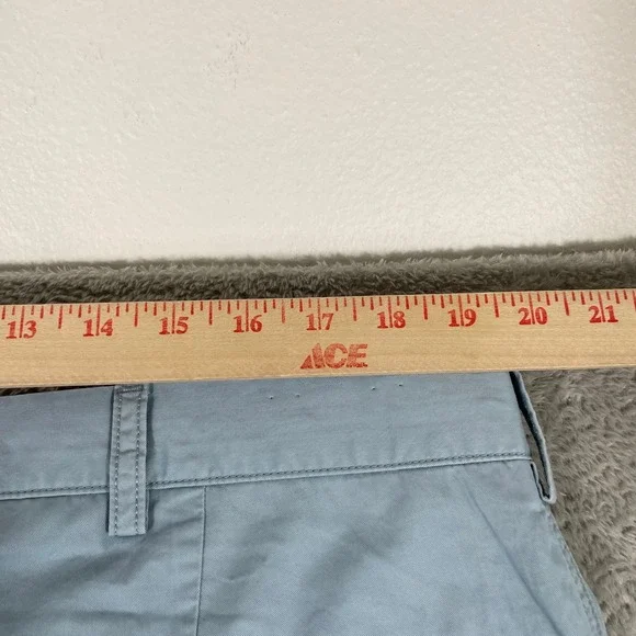 Polo‎ Ralph Lauren Chino Pants Mens 40x30 Light Blue Pima Cotton Straight Fit - Picture 9 of 13